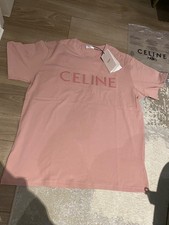 T-shirt Celine uomo rosa
