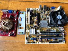 LGA 775 - Intel Xeon X5460 Core 2 Quad Q9650 motherboard + 8 GB + EAH4670 GPU