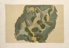 MORLOTTI ENNIO (Lecco, 1910 - Milano, 1992) RAMO DI MELO litografia s. d. cm. 7