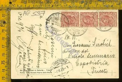 Regno cartolina postumia - regno,