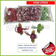 FIORI ARTIFICIALI STOCK  12 PZ