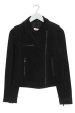 MNG Giacca in pelle Donna Giacca Taglia IT 42 nero stile casual