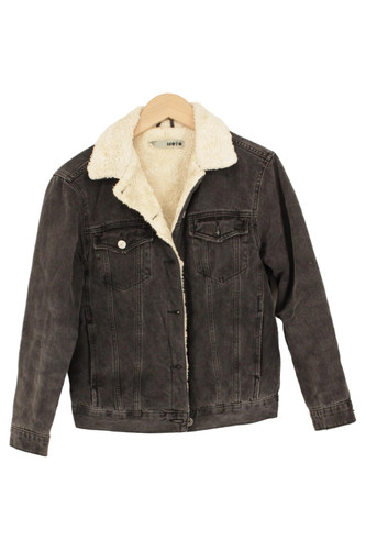 Topshop giacca pelliccia - giacca, donna