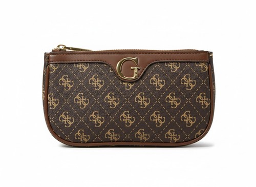 Pochette guess nera stampa - guess,