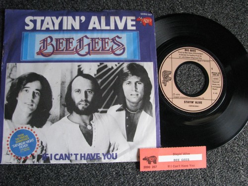 Bee gees stayin alive - gees-stayin, 7"