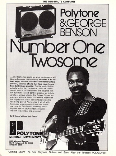 Vtg 70s george benson polytone - 70s,