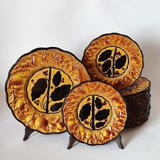 Servizio da frutta all'aerografo - Zipoli Caiani - Anni '20-'30 (cod. 1320)