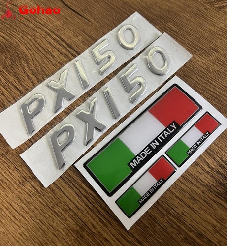 Silver side fairing badge - 4x,