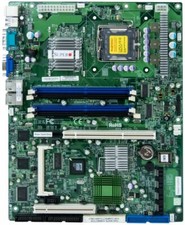 Mainboard Supermicro Pdsmi+ Socket 775 Ddr2 Sata Pci-X Dual Lan Vga Intel® 3000