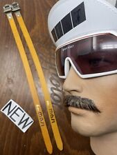 Vintage NOS Masi Milano puntali in pelle gialla 4 Your Vintage Ride C