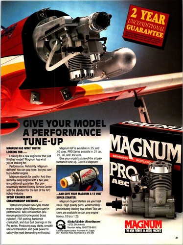 Magnum pro abc motori - motori, vintage
