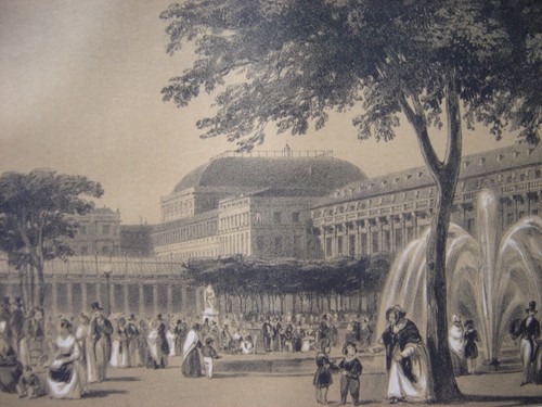 Lithographie paris le - de,