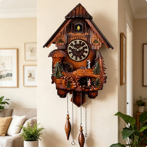 Orologio cucù alberi - cucù,