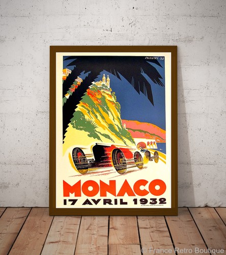 Monaco 1932 vintage automobile - vintage,