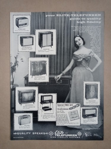 Console giradischi radio - , hi-fi