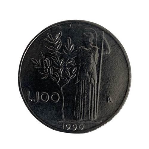 Italia 100 lire piccola - 100,