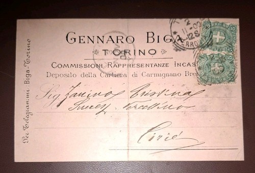 1900 gennaro biga telegrammi - gennaro,