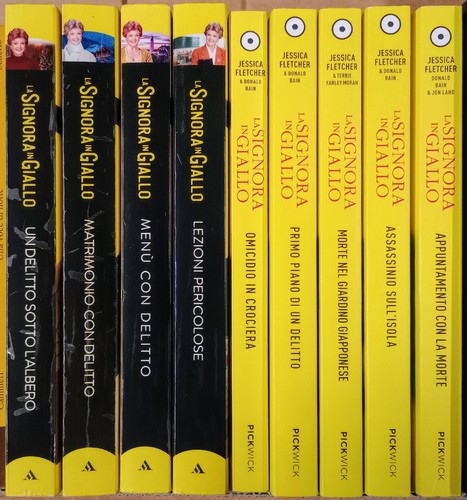 Signora giallo - signora, in