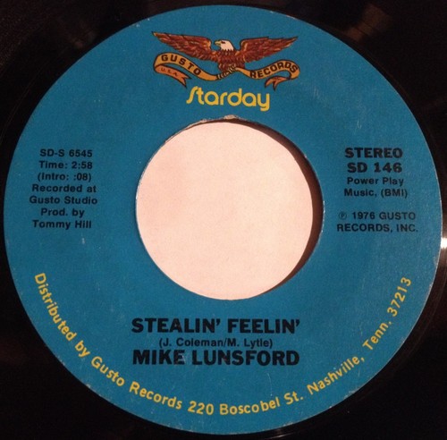 Mike lunsford stealin - mike, stealin'