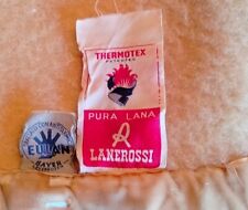 Coperta matrimoniale pura lana Lanerossi