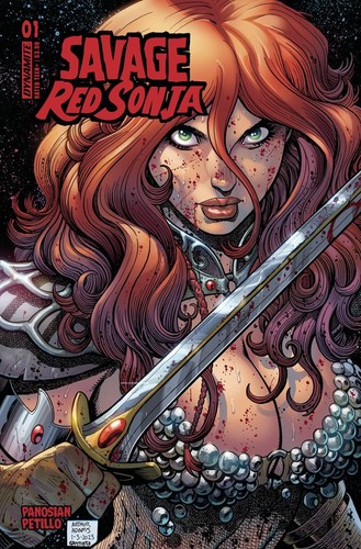 Savage red sonja dynamite - red,