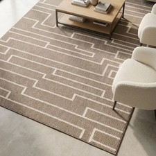 Tappeto contemporaneo beige