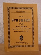 Schubert. Piano Quintet (The