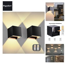 2 Pezzi Lampada da Parete LED