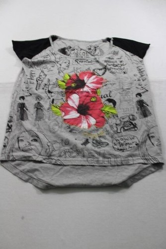 Desigual maglia grigio nero - desigual,