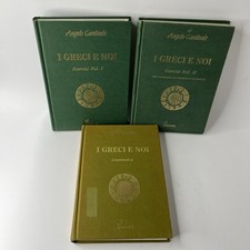 ANGELO CARDINALE - I GRECI E NOI Esercizi Vol 1/2 + grammatica