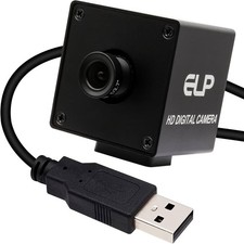 ELP Fotocamera 4K 3.6mm Obiettivo Messa a Fuoco Fisso Mini USB Webcam,HD 2160P Fotocamera USB con...