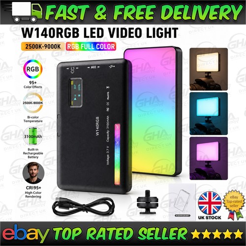 Luce videocamera rgb w140 - luce,