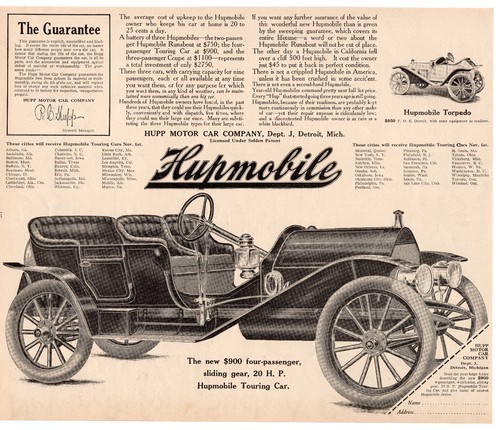 1910 hupmobile touring - 1910, car