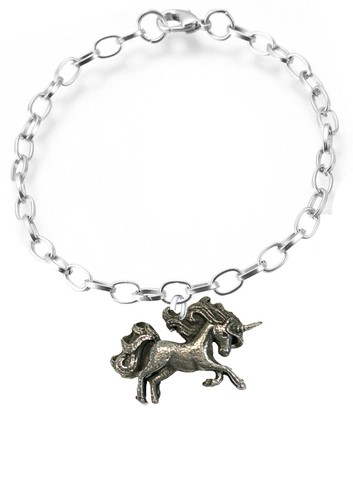 Unicorno inglese peltro - z1,