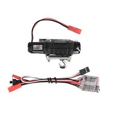 RC Car Winch, 1/10 Verricello cingolato automatico Verricello cablato (H7q)