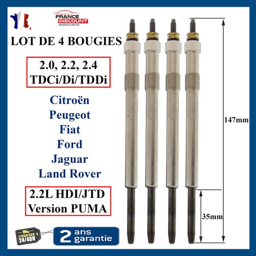 Bougie préchauffage pour - bougie,