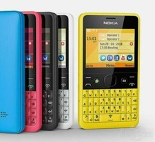 Nokia Asha 210 Dual SIM GSM QWERTY Tastiera Cellulare Bluetooth +1 anno di garanzia