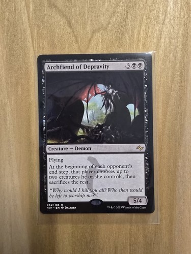Archfiend depravity - of,