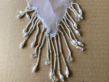7   Pcs vintage fringe White