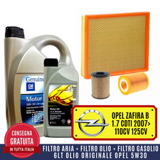 KIT TAGLIANDO OPEL ZAFIRA B