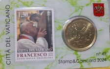 Vaticano Papa Francesco Stamp