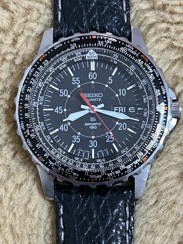 Seiko chronograph pilot - seiko,