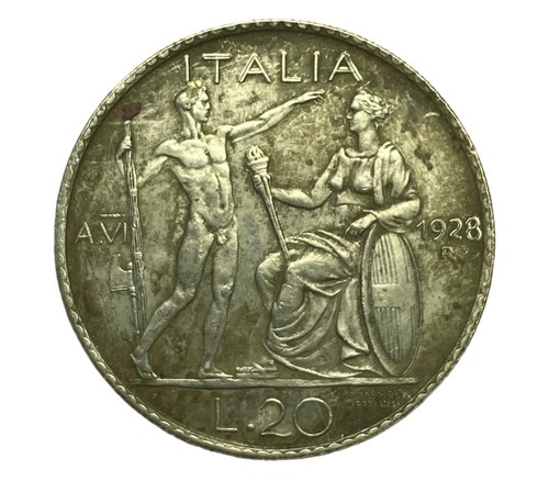 Regno italia moneta lire - moneta, 20