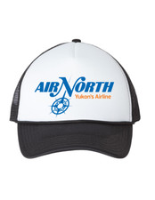 Cappello berretto camionista retrò Air North Yukon Airlines logo Canada souvenir viaggio