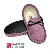 Ladies Moccasin Slippers