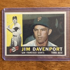 1960 Topps - Jim Davenport