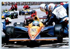 Cartolina SARA FISHER Pilota ~