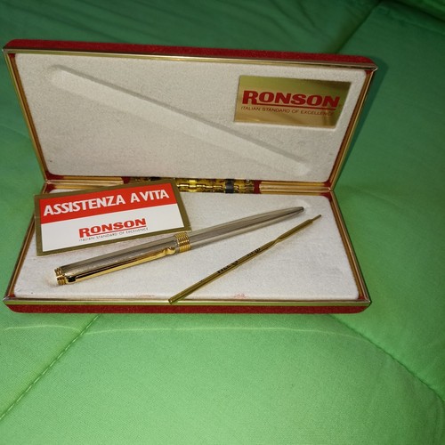 Penna sfera in argento - a,