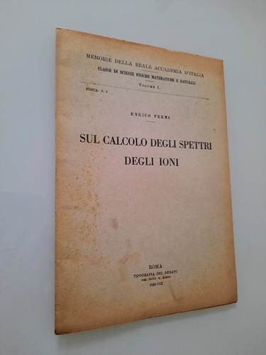 Enrico fermi sul - fermi,