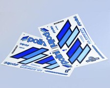 225.030 STICKERS TEAM POLINI SCOOTER DX - SX